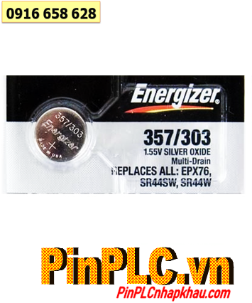 Energizer SR44SW _Pin 357; Pin đồng hồ 1.55v Silver Oxide Energizer SR44SW 357